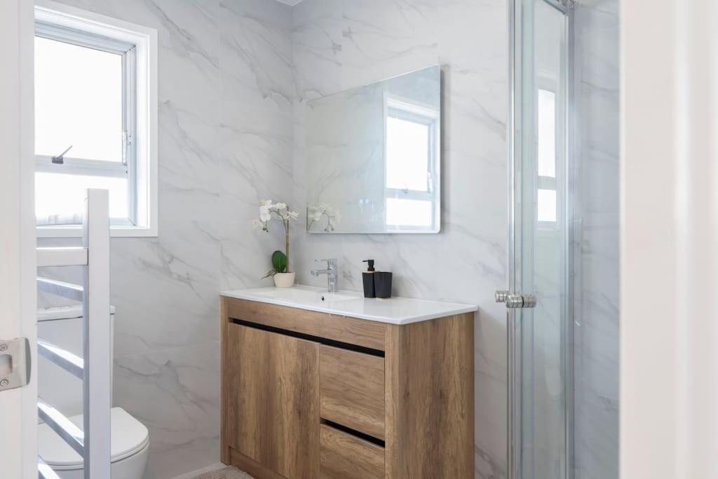 Luxury New 2 Bedroom Apt Auckland Exterior foto
